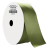 STN50HNTR - 1.5" Wide Satin ribbon, 50 yards - HUNTER GREEN