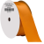 STN50RNG - 1.5" Wide Satin ribbon, 50 yards - ORANGE
