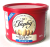 Trophy peanuts roasted with sea salt 227 gr., 3.5"Dx4"H