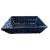 Medium BLACK bamboo tray 14”x10”x3.75”H