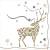 Lunch Napkins -Golden Deer 6.5"x6.5"
pack of 20 napkins
