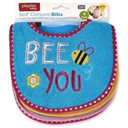 Playtex 4-Pack Bibs 