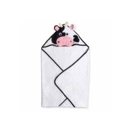 100% cotton hooded towel - Cow 30