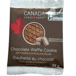 Canada Coast to Coast chocolate Waffle Cookie 33 gr., 40/cs