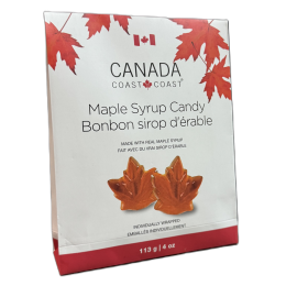 Canada Coast to Coast Maple Syrup Candy 113 gr., 12/cs
5