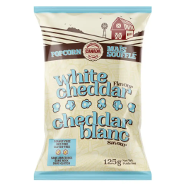 From Farm to Table White Cheddar Popcorn 125 gr., 12/cs