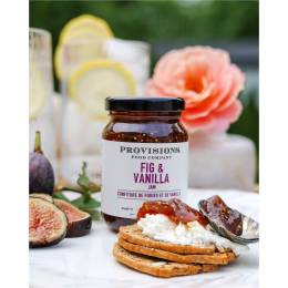 Provisions Fig & Vanilla Jam  125 ml., 12/cs