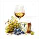 Lunch napkin - Wine & Cheese