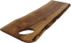 Acacia wood live edge board 28"x9"x0.6"
