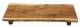 Acacia wood live edge raised serving board 20"x8"x2"
