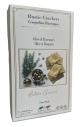 Artisan Gourmet Olive & Rosemary crackers - White box 60 gr.