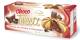 Bogutti La Gustosa crunchy cookies with hazelnut cream 150 gr., 18/cs
A crunchy outer cookie shell filled with a velvety, rich 30% hazelnut cream center