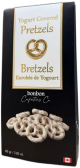 Bonbon Confections yogurt dipped pretzels 80 gr., 12/cs