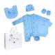 5-Piece Mesh Bag Set: Purple Floral
100% Cotton - Includes gift Bag