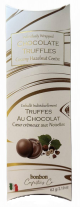 Bonbon Confections milk chocolate Truffles with Hazelnut centre 60 gr., 18/cs
5 Individually Wrapped Truffles