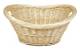 Extra Large natural willow Laundry Basket with handles 23"x18"x10"H