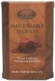 Chocolat Classique maple cocoa truffles - Trapezoid box
2 individually wrapped truffles
