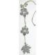 CDL856 Wooden & metal decorative garland 17" 