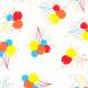 CEL2-Balloons Printed Cellophane roll 40"x100'