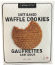 Cherrington soft baked Waffle Cookie 33 gr., 4"x4.75"
Single waffle cookie in an envelope style box