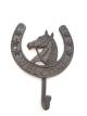 CIR1004HR - Cast iron Horseshoe welcome hanger