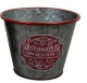 Small Round "Celebrate the season" metal container