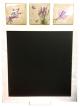 Wooden Memo pad with ceramic tiles 15.5"x20"H
