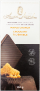 Laura Secord dark chocolate maple crunch bar 100 gr., 12/cs, 3.6"x0.4"x7.6"H