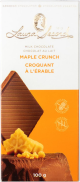 Laura Secord milk chocolate maple crunch bar 100 gr., 12/cs, 3.6"x0.4"x7.6"H