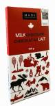 Made Milk chocolate bar - Canadian Icons design 100 gr., 24/cs
