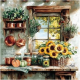 Lunch Napkins - Rustic Country Kitchen
