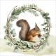 Lunch Napkins - Squirrel 6.5" x 6.5"