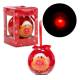 3" LED Ornament "Red Nose Reindeer"