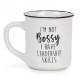 Ceramic Mug - I'm not bossy... 3.5"x4.5"H