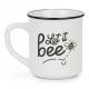Ceramic Mug - Let it Bee 3.5"x4.5"H