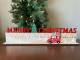 Wood Merry Christmas Countdown 19"x2"x5"H