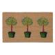 Coir mat - Topiary trees 18"x30"