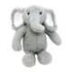 Plush Elephant sits 12"H