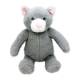 12" Plush Grey Bear