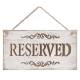 775093214787 - RESERVED hanging wood plaques 9.5"x5"H