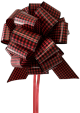 <p>5" Pull Bows - 50 bows/case - Checkered</p>