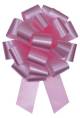 PB8PK - 8" Matte Pull Bows - 50 bows/case - Pink