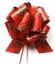 PB8PLD - 8" Pull Bows - 50 bows/case - Plaid