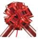 5.5" Mixed Fabrics  Pull Bows - RED 50/cs