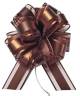 7.5" Mixed Fabrics  Pull Bows - COPPER 50/cs
14 loops, 2" wide ribbon, 7.5" Diameter