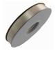 1/2" Wide Satin ribbon, single faced 50 yards - IVORY