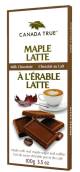 Canada True Maple Latte Milk Chocolate Bar 100gr.