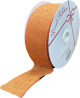 Honey wired burlap ribbon 25 yard/roll - 2.5" wide