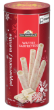 Waterbridge wafer rolls with peppermint in a tin 300 gr., 12/cs