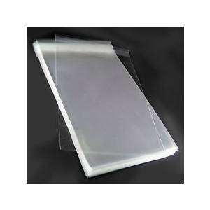 2.5"x8.5" -Clear Cellophane bags - 30 micron (1.2 mil) -  100 bags/bundle